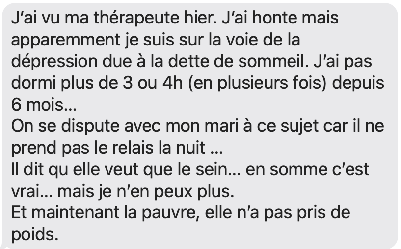 Je suis sur la voie de la dépression